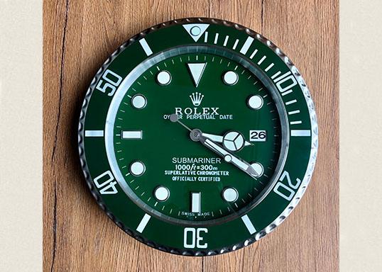 Wall clock hotsell rolex design